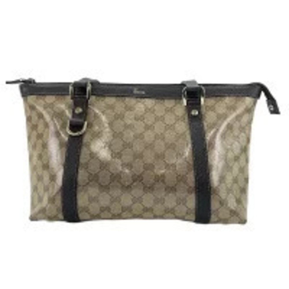 Gucci GG Supreme Shoulder Bag Beige Cream